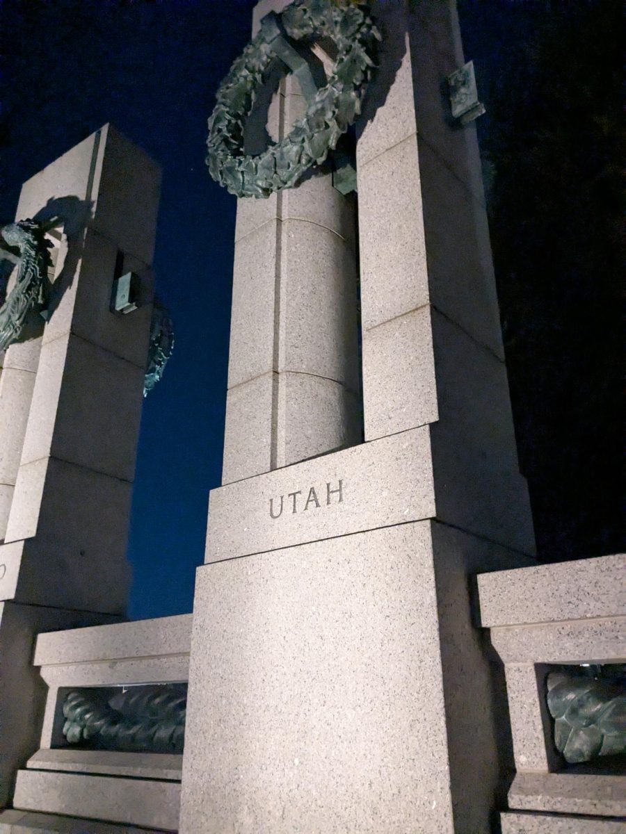 The World War II Memorial Park in Washington, D.C.