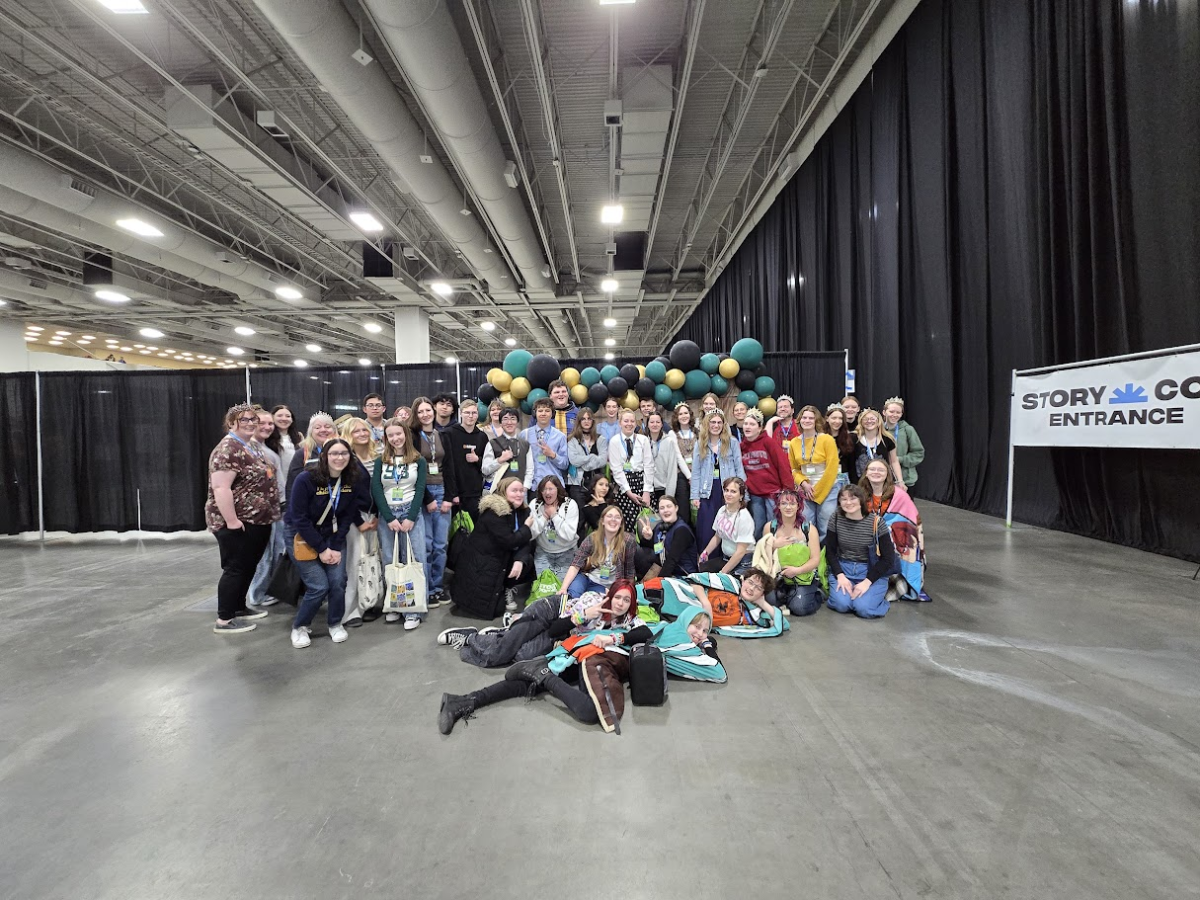 Students attend StoryCon in Salt Lake City on Feb. 28. They attended classes and met authors.